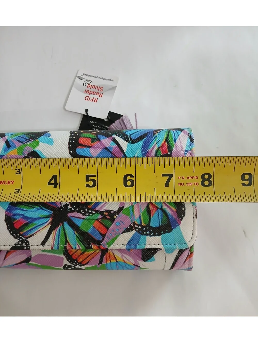WOMEN'S JULIA BUXTON COLORFUL BUTTERFLY WALLET